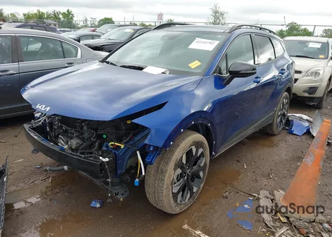 2024 Kia Sportage X-Line из США, поврежденный, VIN 5XYK6CDF2RG181102